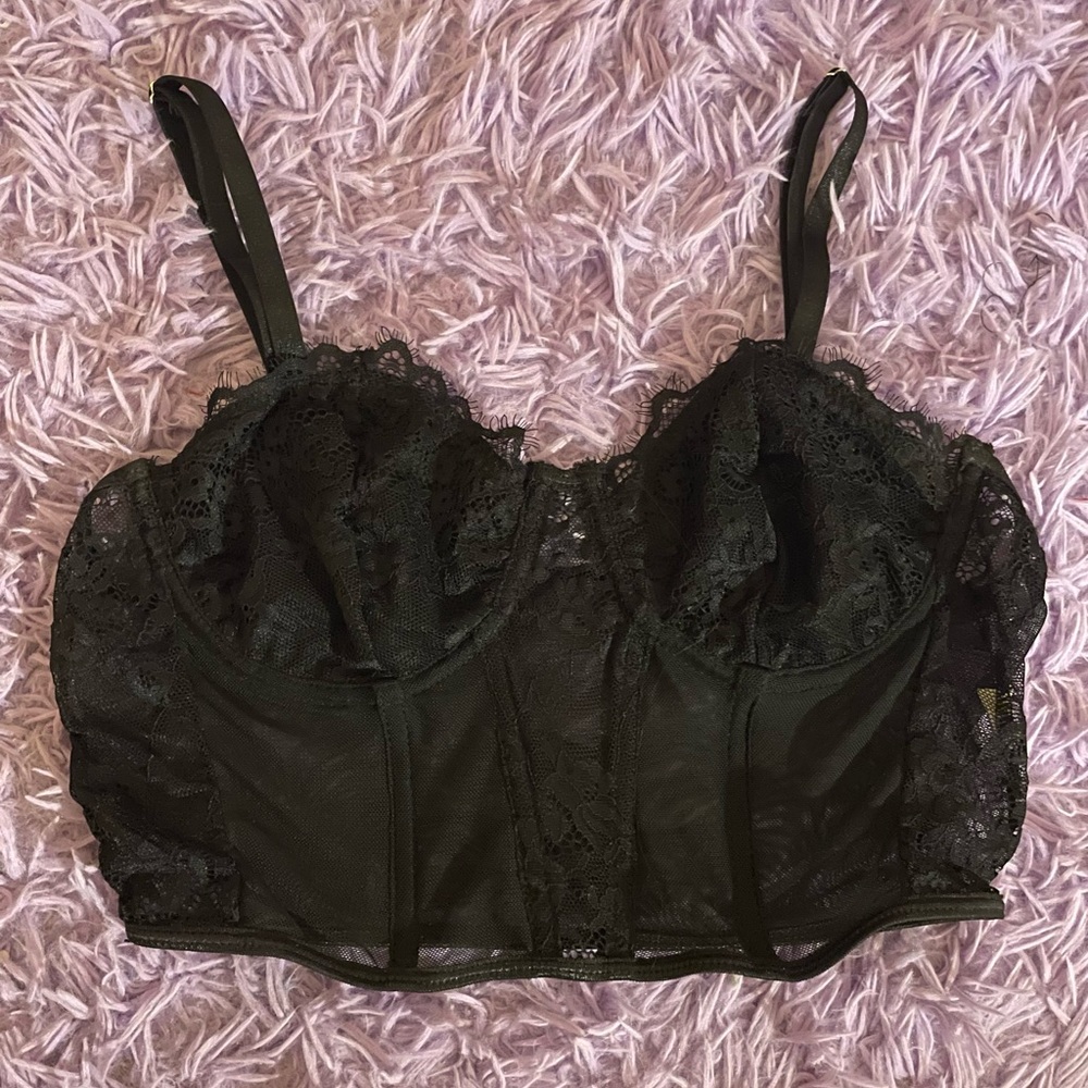 Black corset top